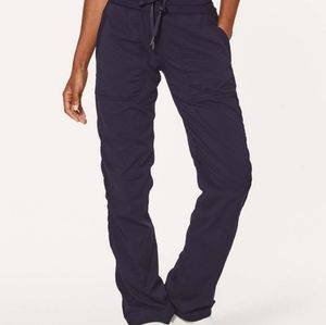 Lululemon navy dance studio pants